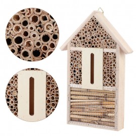 Maison en bois abri pour abeilles décoration de jardin extérieur