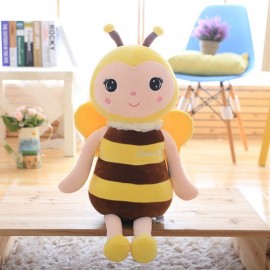 Douce Peluche poupée abeille couleur de couleur jaune