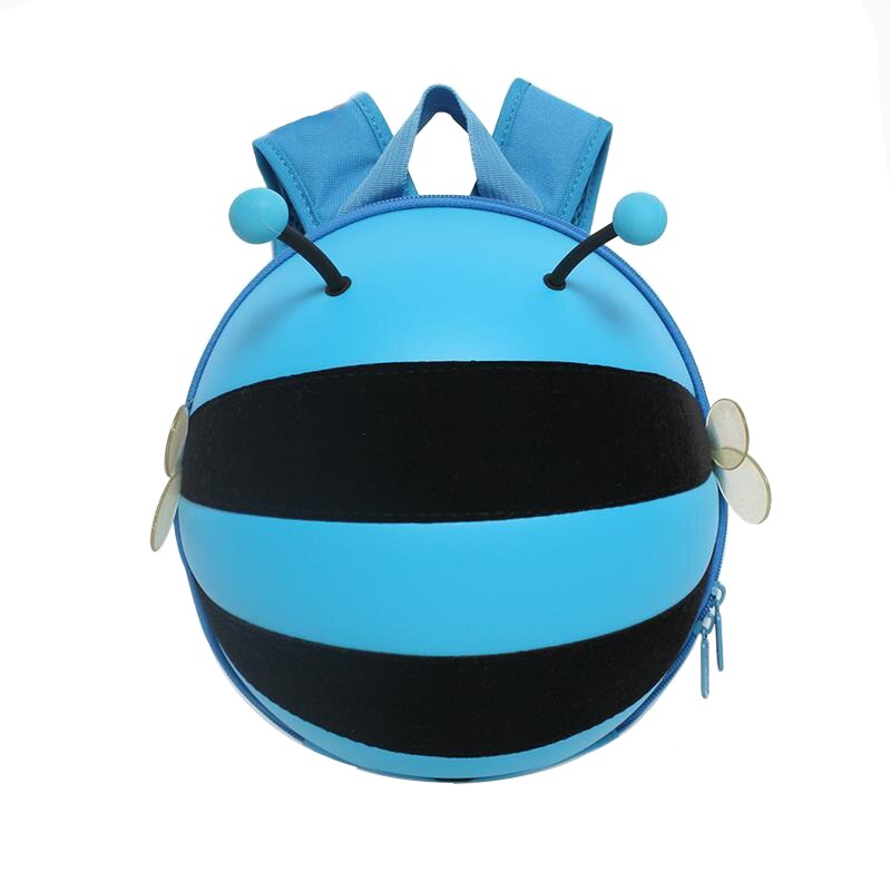 sac à dos abeille à coque rigide  bleu