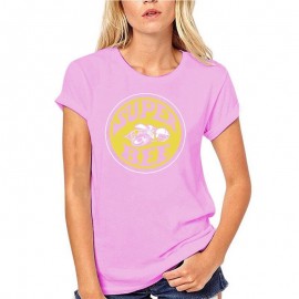 T-Shirt Femme Abeille Super Bee à manches courtes Rose