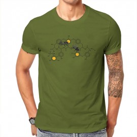 T-shirt homme Apiculteur  vert kaki