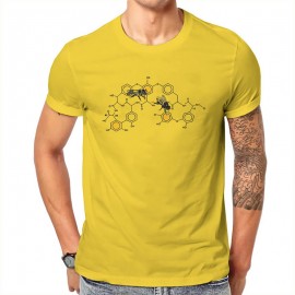 T-shirt homme Apiculteur  jaune
