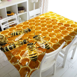 Nappe abeille en polyester - modèle 8