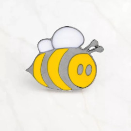 Kit famille de 4 petites abeilles en pins - pins 1