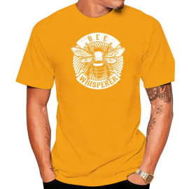 T-shirt Bee Whisperer romantique - jaune