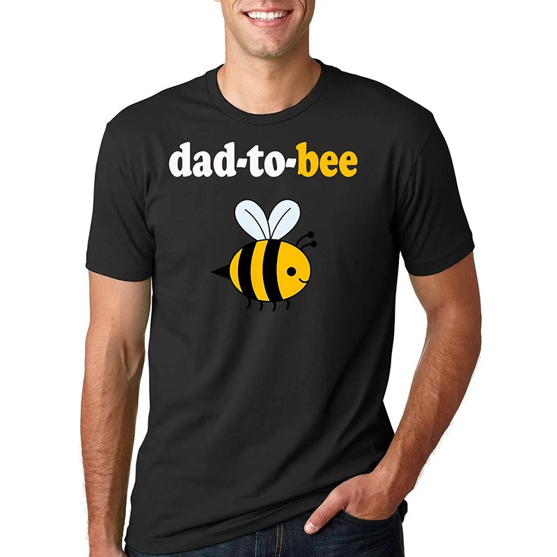 T-shirt Dad to Bee - Bientôt papa - noir