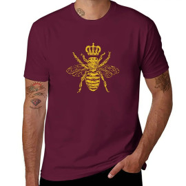 T-shirt Queen Bee burgundy