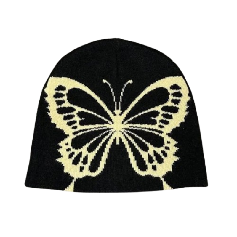 Bonnet Papillon Vintage - Couleur Beige