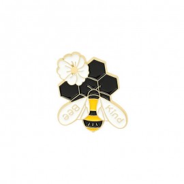 Broches Pin's en émail abeille miel modele 3