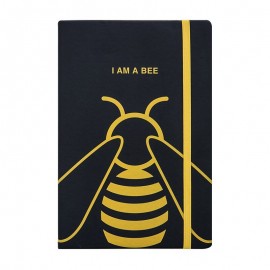 Carnet de notes et Journal intime abeille noir